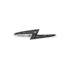 Zoe And Morgan Women's Black / White Zap Black Diamond Ring White Gold In Multi