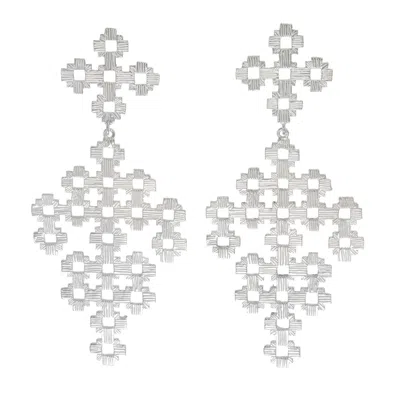 Zoe And Morgan Women's Chimi Earrings Silver
