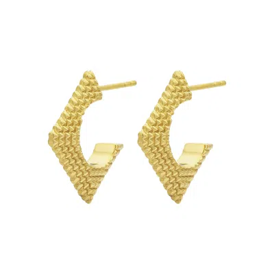 Zoe And Morgan Women's Cusco Hoop Earrings Gold