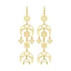 Zoe And Morgan Women's Enlightened Earrings Gold