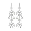 Zoe And Morgan Women's Enlightened Earrings Silver