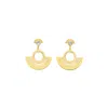 Zoe And Morgan Women's Gold / Blue Pocket Full Of Sunshine Earrings Gold In Multi