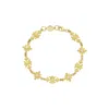 Zoe And Morgan Women's Gold / White Ayllu Bracelet Gold White Zircon In Multi