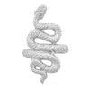 Zoe And Morgan Women's Kundalini Snake Ring Silver