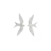 Zoe And Morgan Women's Lovers Earrings Silver In Silver