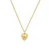 Zoe And Morgan Women's Mini Heart Rays Necklace Gold In Gold