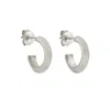 Zoe And Morgan Women's Mini Tasa Hoop Silver In Silver