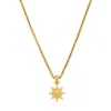 Zoe And Morgan Women's Morning Star Necklace Gold