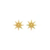 Zoe And Morgan Women's Morning Star Stud Earrings Gold