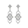 Zoe And Morgan Women's Munay Earrings Silver Aquamarine In Silver