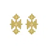 Zoe And Morgan Women's Pisac Stud Earrings Gold In Gold