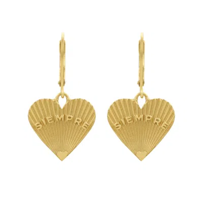 Zoe And Morgan Women's Siempre Earrings Gold
