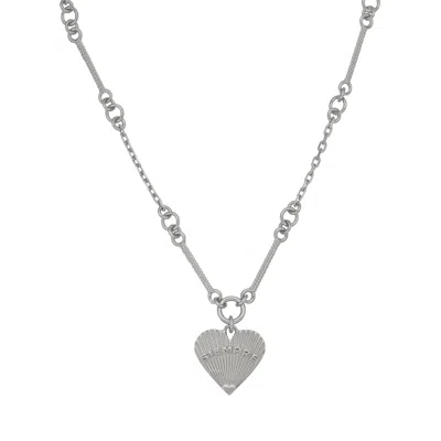 Zoe And Morgan Women's Siempre Necklace Silver