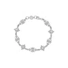 Zoe And Morgan Women's Silver / White Ayllu Bracelet Silver White Zircon In Multi