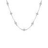 Zoe And Morgan Women's Silver / White Ayllu Necklace Silver White Zircon