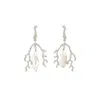 Zoe And Morgan Women's Silver / White Mutiara Earrings Silver With Pearl In Multi