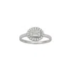 Zoe And Morgan Women's Silver / White Odette Ring Silver With White Topaz In Multi