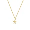 Zoe And Morgan Women's Starfish Necklace Gold In Gold