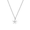 Zoe And Morgan Women's Starfish Necklace Silver In Silver