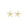 Zoe And Morgan Women's Starfish Stud Earrings Gold In Gold