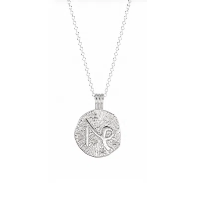 Zoe And Morgan Women's Sun In Capricorn Necklace - Sterling Silver
