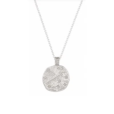 Zoe And Morgan Women's Sun In Sagittarius Necklace - Sterling Silver