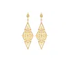 Zoe And Morgan Women's Volcano Earrings Gold In Gold