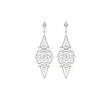 Zoe And Morgan Women's Volcano Earrings Silver In Silver