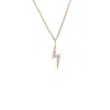 Zoe And Morgan Women's Zap Diamond Necklace Gold