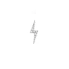 Zoe And Morgan Women's Zap Diamond Stud White Gold Single In White
