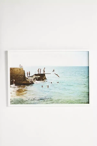 Zoe Bios Creative Diver's Gem Wall Art In White