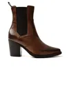 Zoe Boots Brandy In Brown