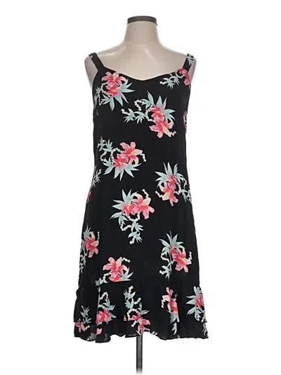 Pre-owned Zoe Casual Dress In Black