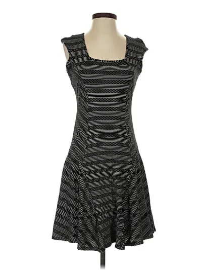 Pre-owned Zoe Casual Dress In Gray