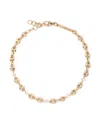 Zoë Chicco 14k Yellow Gold Diamond Chain Bracelet In Gold