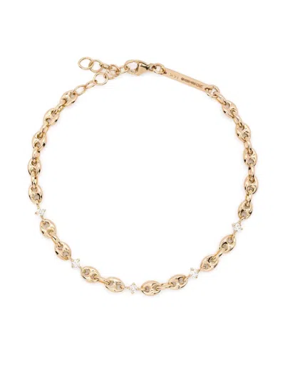 Zoë Chicco 14k Yellow Gold Diamond Chain Bracelet