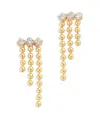 Zoë Chicco 14k Yellow Gold Prong Diamonds Diamond Waterfall Drop Earrings In Yellow