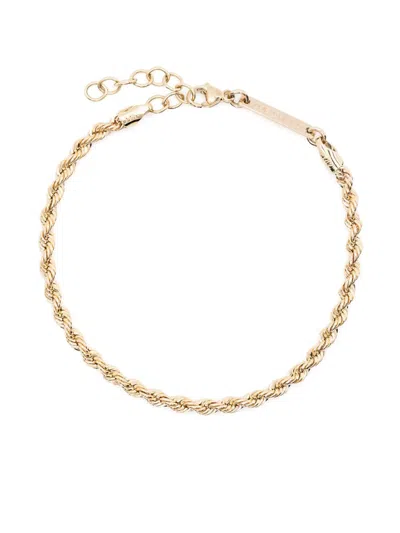 Zoë Chicco 14kt Yellow Gold Rope Chain Bracelet