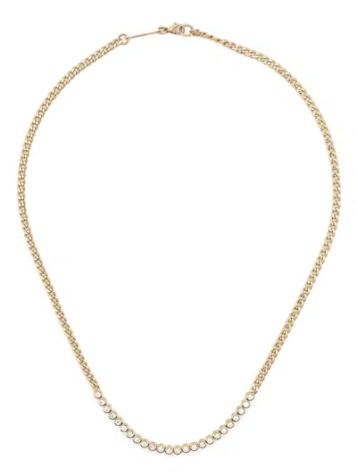 Zoë Chicco 14k Yellow Gold Tennis Diamond Necklace