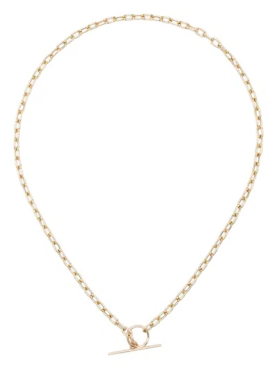 Zoë Chicco 14kt Yellow Gold Anchor-chain Necklace