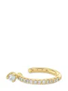 Zoë Chicco 14kt Yellow Gold Diamond Ear Cuff In Gold