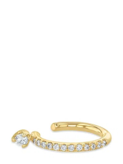 Zoë Chicco 14kt Yellow Gold Diamond Ear Cuff