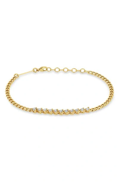 Zoë Chicco Diamond Tennis Bracelet In Yellow Gold