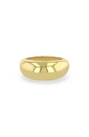 Zoë Chicco 14k Yellow Gold Aura Diamond Ring In Yellow Gold