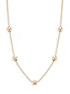 ZOË CHICCO WOMEN'S 14K YELLOW GOLD BEAD CHAIN NECKLACE/18"