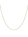 ZOË CHICCO WOMEN'S SIMPLE GOLD 14K YELLOW GOLD CABLE CHAIN NECKLACE