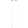 Zoë Chicco 14k Gold Puffer Mariner Link Drop Earrings In 14k Yellow Gold