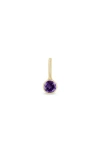 Zoë Chicco Bezel Set Amethyst Charm