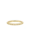 Zoë Chicco Stud Band Ring In 14k Yellow Gold