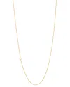 Zoe Lev 14k Yellow Gold Asymmetrical Initial Pendant Necklace, 18l In J/gold